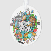 NEW YORK City 2 Ornament (voorkant)