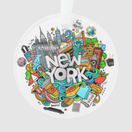 NEW YORK City 2 Ornament