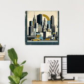 New York City 2 Poster (Thuiskantoor)