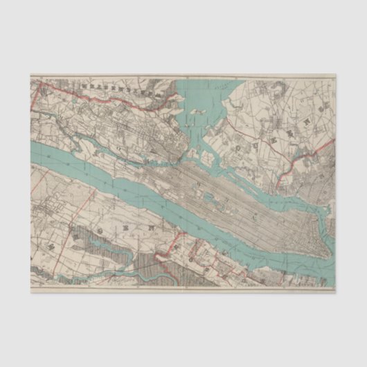 New York City 2 Tissuepapier (Voorkant)