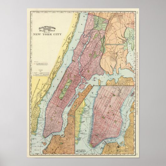 New York City 4 Poster (Voorkant)