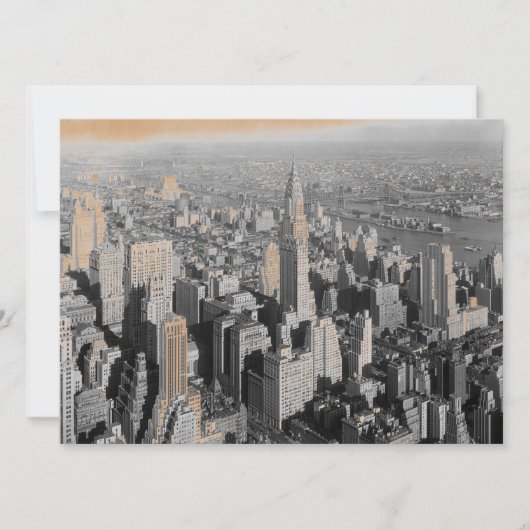 New York City 5.5 x 6.5 Uitnodiging (Voorkant)