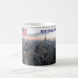 New York City - Aerial Uitzicht - VS - Koffiemok