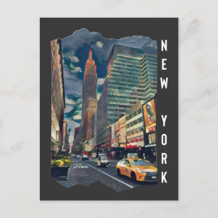 New York City Aesthethetische fotokunst Briefkaart