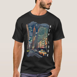 New York City Aesthethetische fotokunst T-shirt