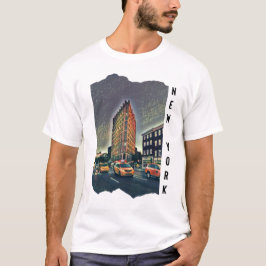New York City Aesthethetische fotokunst T-shirt