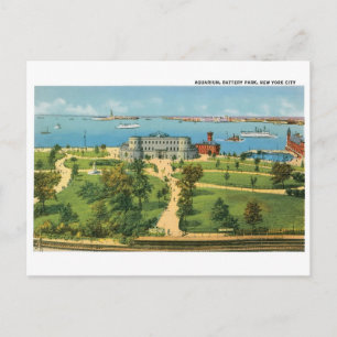  New York City, Aquarium, Battery Park Briefkaart