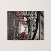 New York City Architecture - Williamsburg Bridge Legpuzzel (Horizontaal)