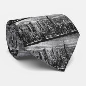 New York City Artwork Stropdas (Opgerold)