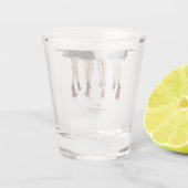 New York City Bachelorette Mode Shot Glas (Achterkant)