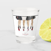 New York City Bachelorette Mode Shot Glas (Voorkant)