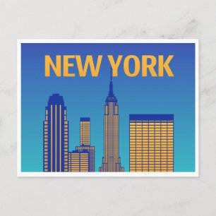 NEW YORK CITY BRIEFKAART