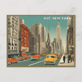 New York City Briefkaart (Voorkant)