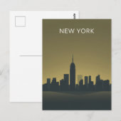 New York City Briefkaart (Voorkant / Achterkant)