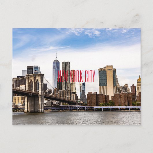 New York City Briefkaart (Voorkant)