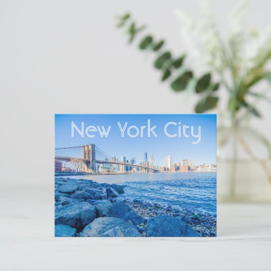 New York City Briefkaart (Staand voorkant)