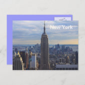 New York City Briefkaart (Voorkant / Achterkant)