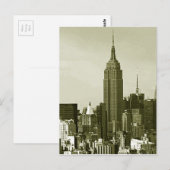 New York City Briefkaart (Voorkant / Achterkant)