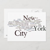 New York City Briefkaart (Voorkant / Achterkant)