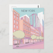 New York City Briefkaart (Voorkant / Achterkant)