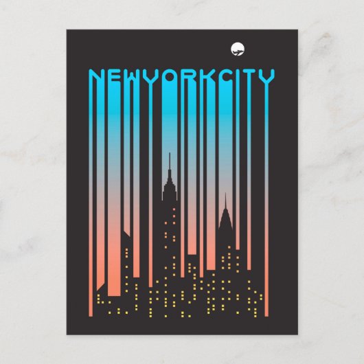 New York City Briefkaart (Voorkant)