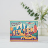 New York City Briefkaart (Staand voorkant)