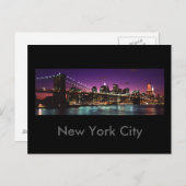 New York City Briefkaart (Voorkant / Achterkant)