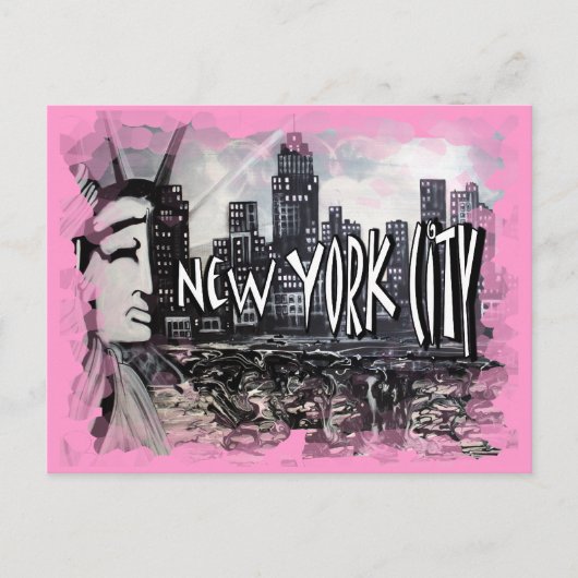 New York City Briefkaart (Voorkant)