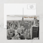 New York City Briefkaart (Voorkant / Achterkant)