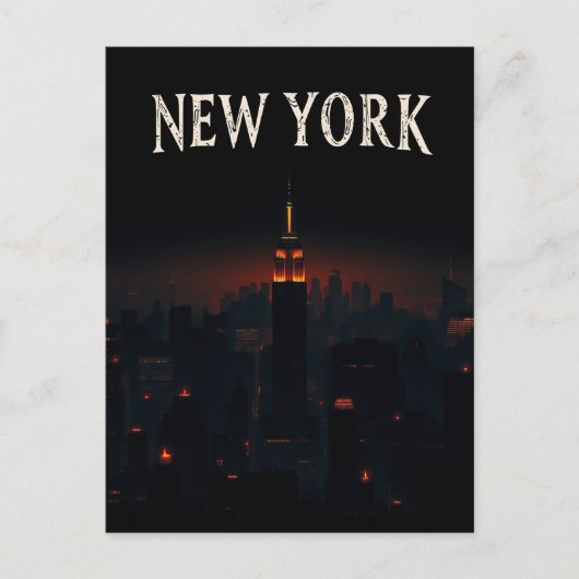 New York City Briefkaart (Voorkant)