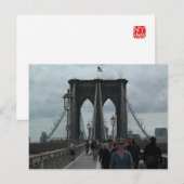 New York City Briefkaart (Voorkant / Achterkant)