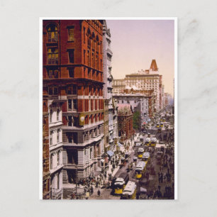 New York City Broadway 1900 -  Amerika Briefkaart