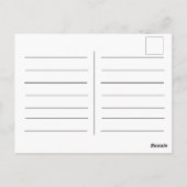 New York City Brooklyn Bridge  auto Briefkaart (Achterkant)