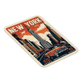 New York City Brooklyn Bridge auto Magneet (Rechterzijde)