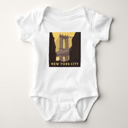New York City | Brooklyn Bridge Romper (Voorkant)