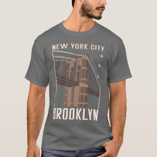New York City Brooklyn Grappige print T-shirt