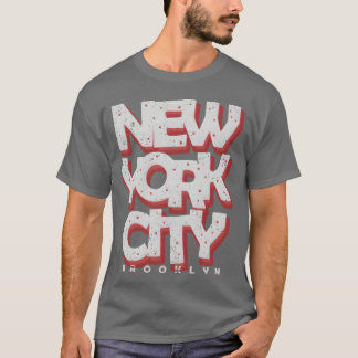 New York City Brooklyn Sfeer familie T-shirt