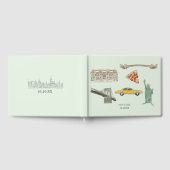 New York City bruiloft Gastenboek (Volledig)