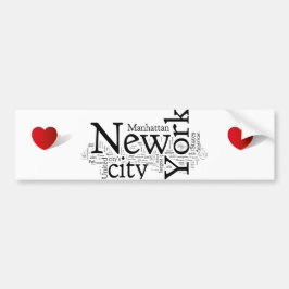 New York City Bumpersticker