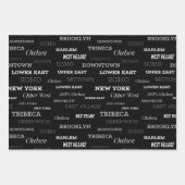 New York City Buurt Wrapping Paper Sheets (Voorkant 2)