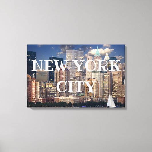 New York City Canvas Afdruk (Voorkant)