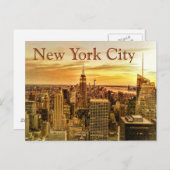 New York City - Carte postale (Devant / Derrière)