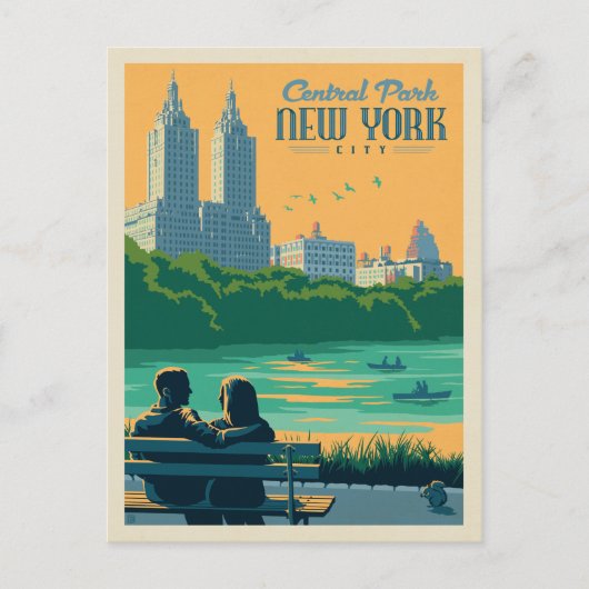 New York City | Centraal Park Briefkaart (Voorkant)