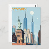 New York City Central Park Briefkaart (Voorkant / Achterkant)