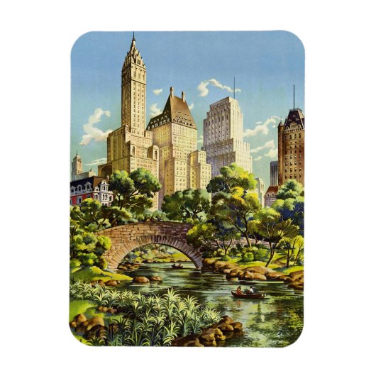 New York City Central Park Magneet (Verticaal)