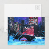 New York City - Central Park Winter Briefkaart (Voorkant / Achterkant)