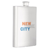 New York City Classic Flask Flacon (Rechts)
