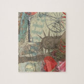  New York City Collage Legpuzzel (Verticaal)