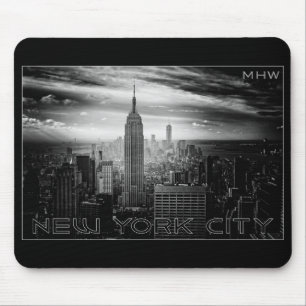 NEW YORK CITY custom monogram mousepad Muismat
