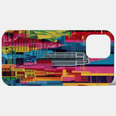 New York City dans le coque iphone de style dynami (Verso (horizontal))